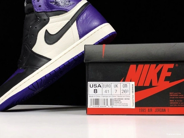 HYPE 1 Purple Air 555088-501 Jordan Court 0721